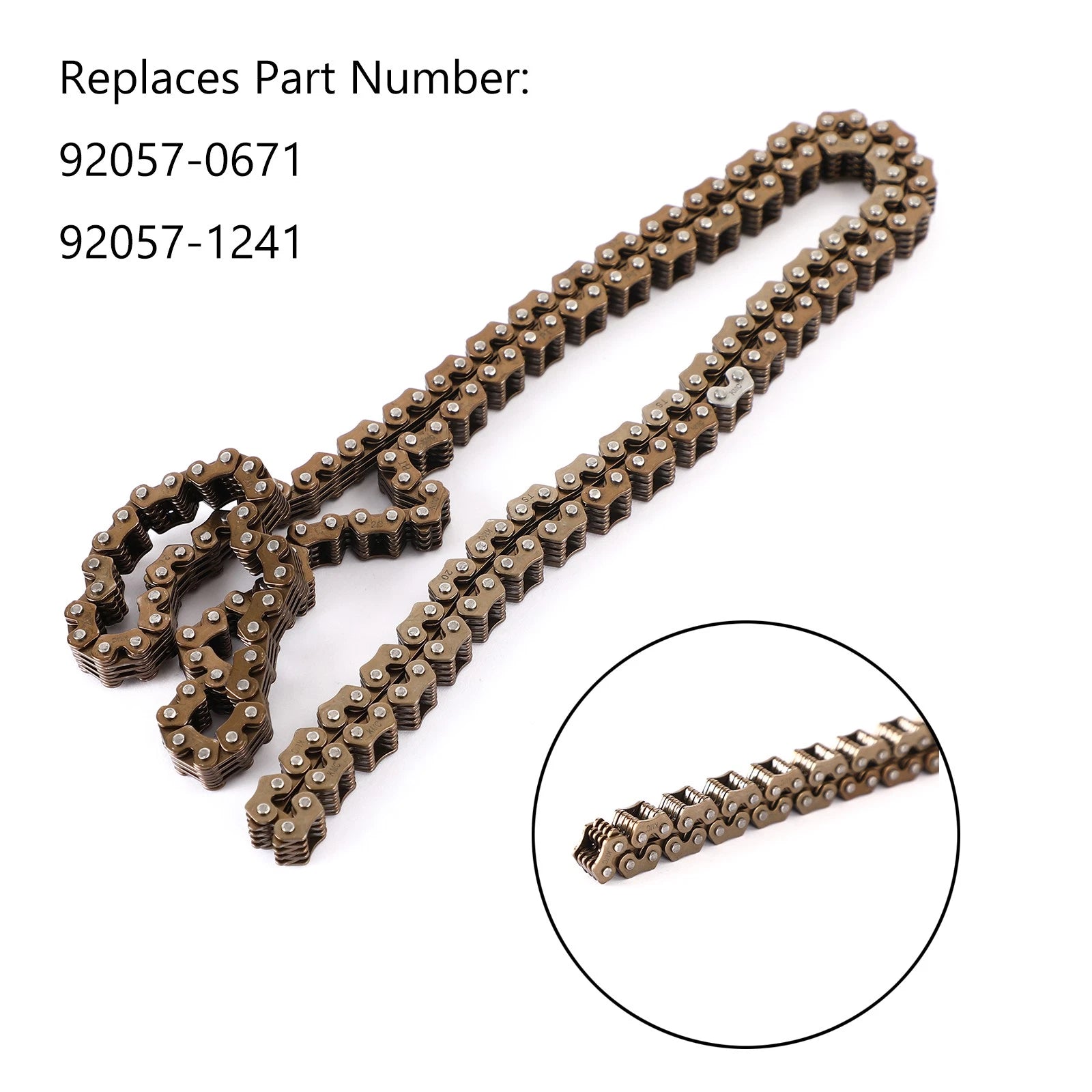 Timing Chain for Kawasaki KL600 KL650 KLR600 KLR650 (All Years) 92057-0671 92057-1241