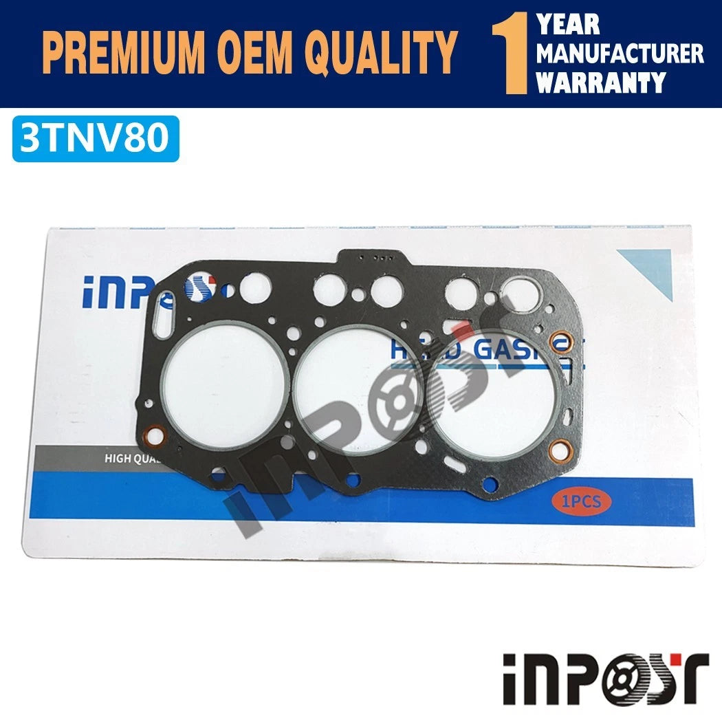 3TNV80 Cylinder Head Gasket for Yanmar 3TNV80F-SNHB (Thermo King TK380)