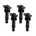 4X Ignition Coil Set for Kia Rio/Soul Hyundai Accent (2012–2020) C1803 Black