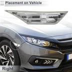 Right Side Marker Light Cover for Honda Civic (2016–2021) No. 34300TETH01 Clear