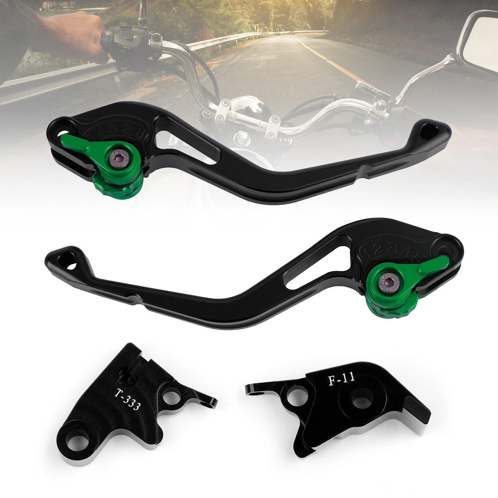 Short Clutch Brake Lever for Daytona 675R, Speed Triple 1050 (T9)