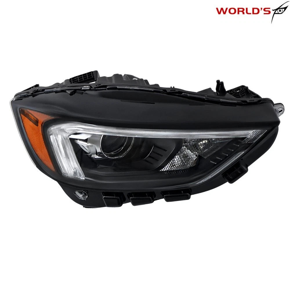 LED Headlight Assembly for Ford Edge (2019–2023) Black Housing