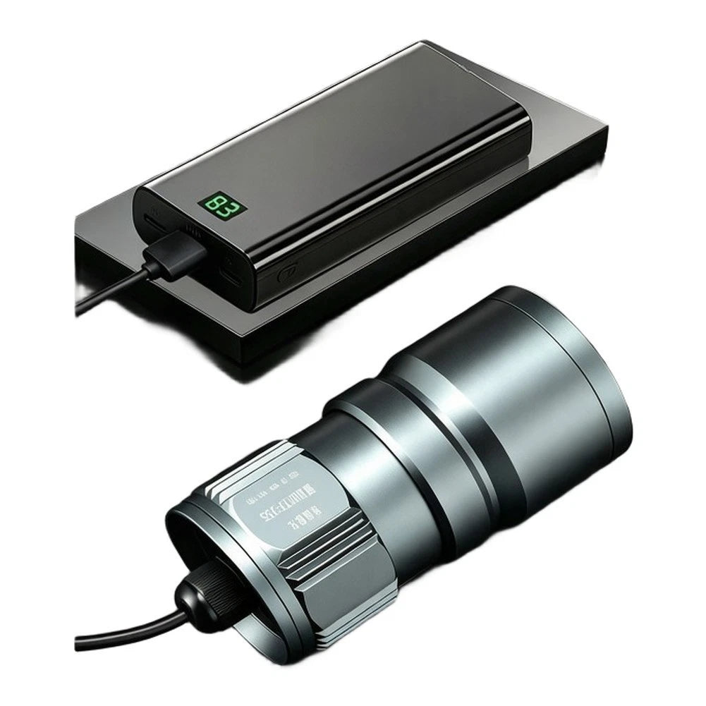 Adjustable Focus USB Fishing Headlamp 10W for Shore Boat (2023)