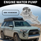 Water Pump with Gasket Screw Kit for Toyota 4Runner 2.4L (1985–1995) No. 1610039345