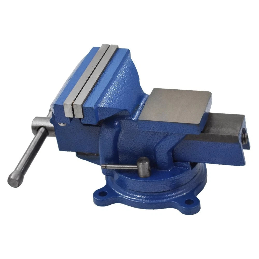 Heavy Duty Steel Bench Vise with Anvil for Workbench (4 Inch)