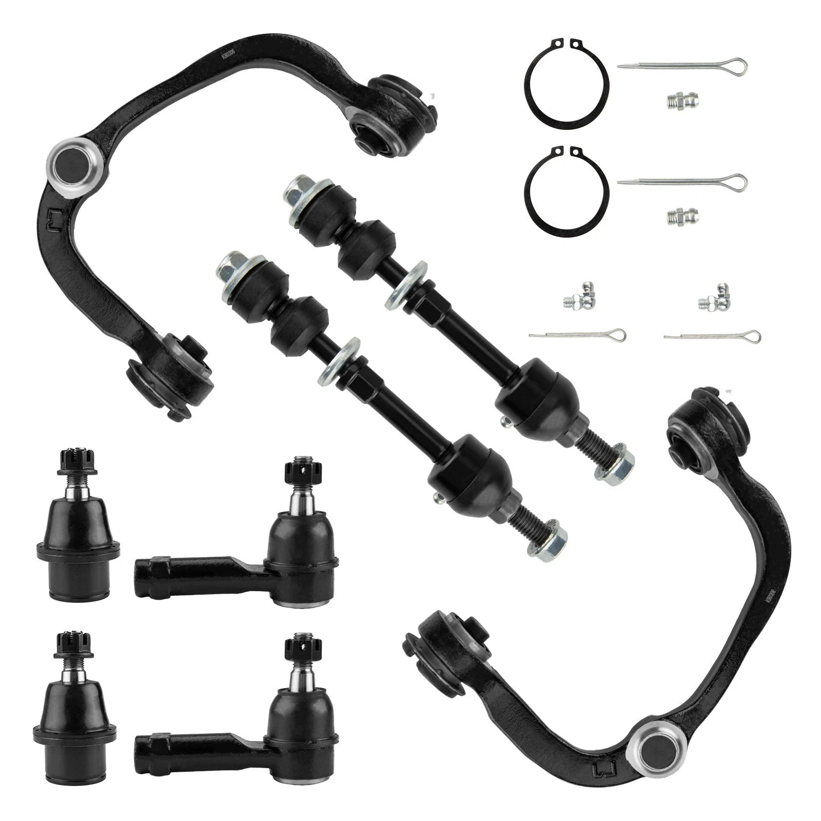 Front Upper & Lower Suspension Kit 8Pc for 2005–2008 Ford F-150 4.2L-5.4L