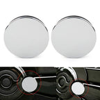Pair Swingarm Pivot Covers for Harley V-Rod VRSCA (2002–2017) Silver