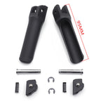 Matte Black Rear Passenger FootPeg Rest for Ducati Panigale V4/S (2018–2020)