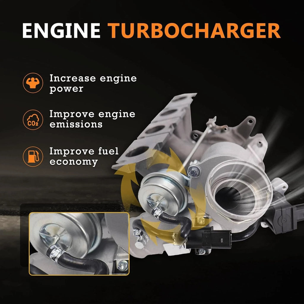 K03 Turbo for VW Beetle, CC, GTI, Jetta, Passat, Tiguan, Audi A3, TT, Q3 (2.0L)