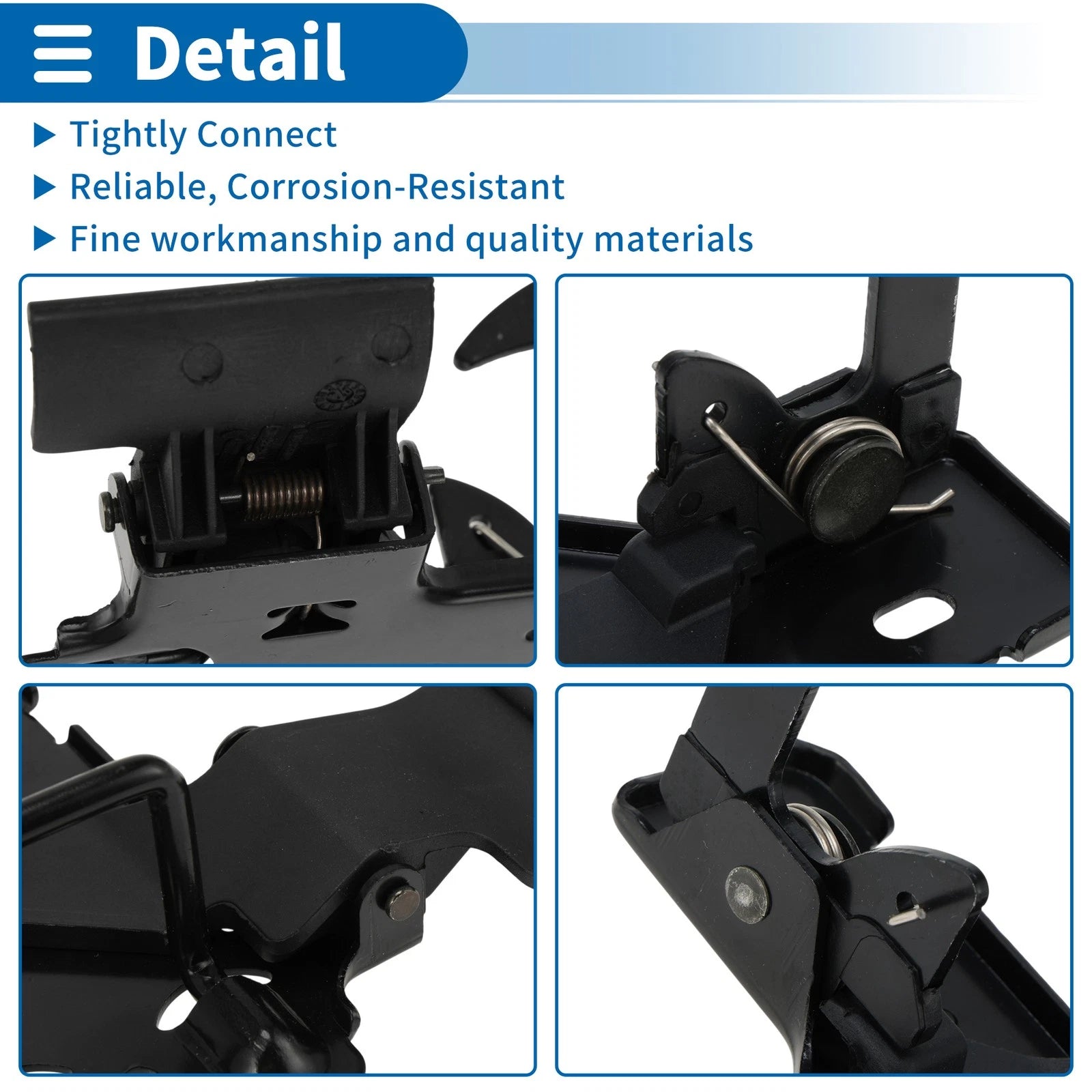 Hood Latch Assembly for Volkswagen Touareg (2002–2010) 6Q0823480A