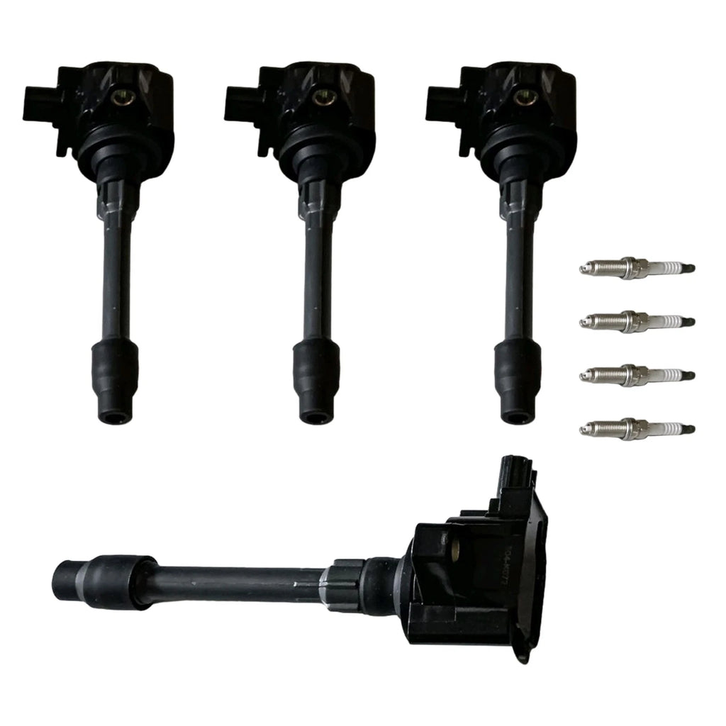 4X Ignition Coil & Spark Plug Pack for Honda Accord 2018–2021 1.5L L4 UF781