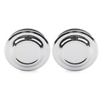 2X Frame Hole Cover for Honda Rebel 500 CMX500 (2020–2021) Silver