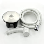 Shower Set for Boat with 2.4m Nylon Hose and Rainfall Flow