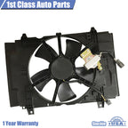 Front Radiator Cooling Fan Assembly for Nissan Versa (2007–2012)