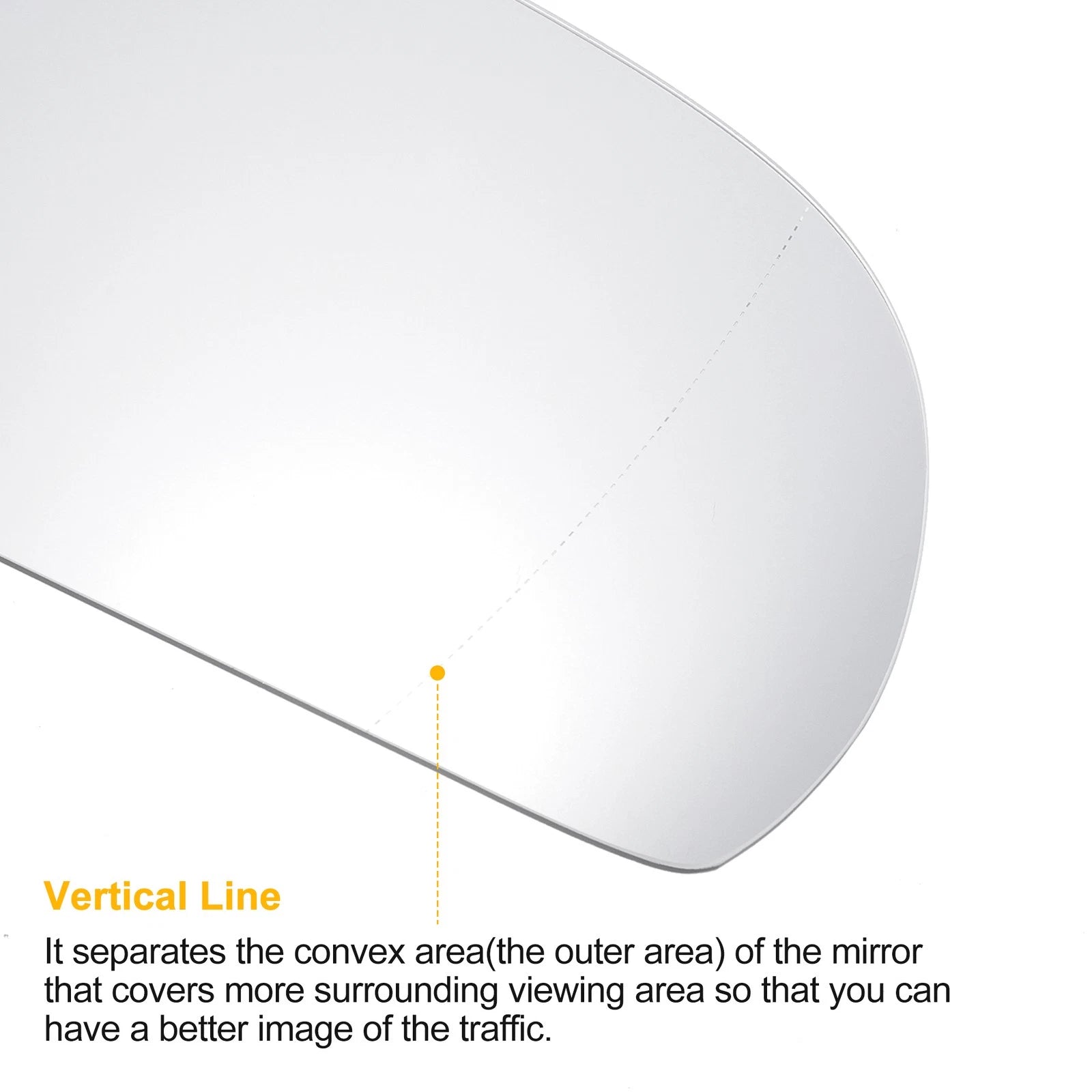 Right Side Heated Mirror Glass for Audi Q3 (2011–2018)