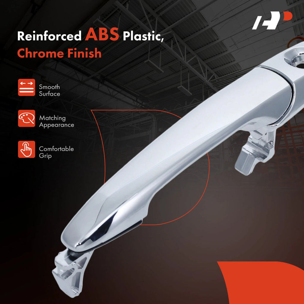 Chrome Front Exterior Door Handle for Ford Fiesta (2011-2019)
