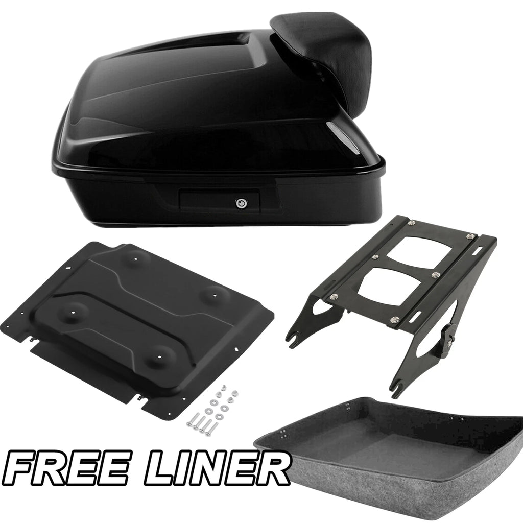 Trunk Pad Mount Rack Base Plate for Harley Electra Glide (2014–2026)