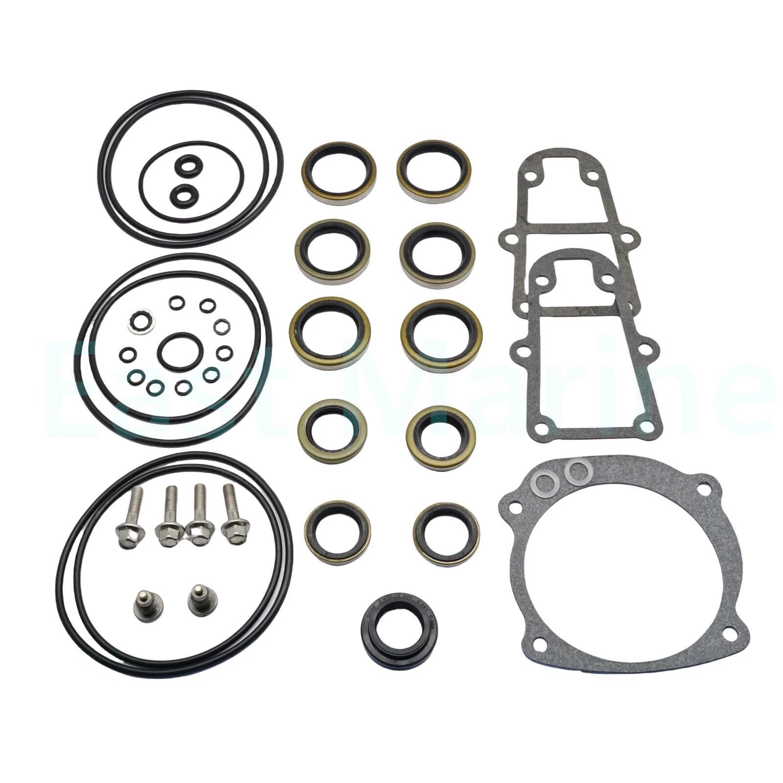 Lower Unit Gearcase Seal Kit for Johnson Evinrude E-Tec (5006373, 439141, 18-2623)