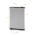 OE Style Aluminum 2-Row Radiator for Freightliner Century Class/Columbia (2003–2007)