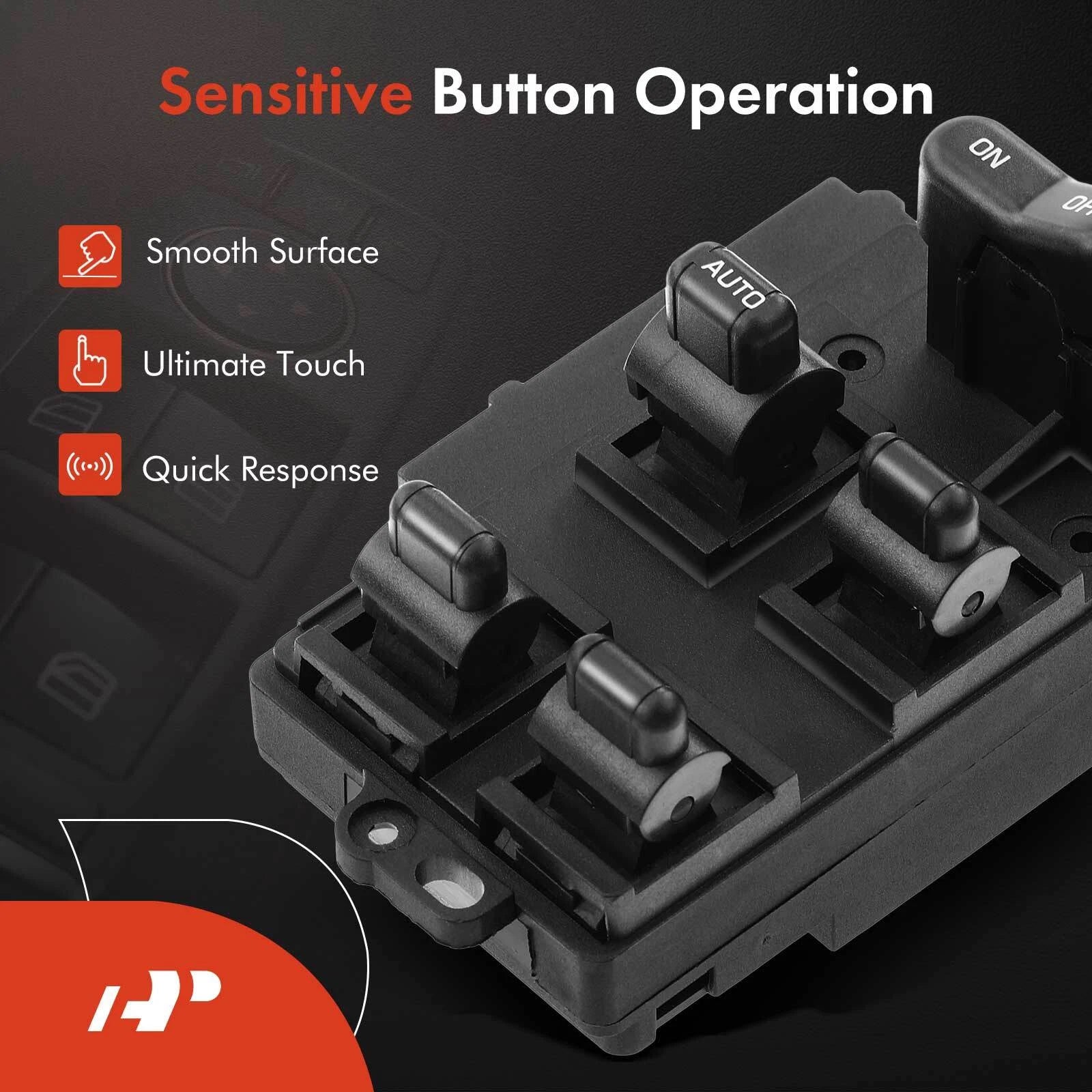 Front Left Power Window Switch for Honda Accord (1994-1997)
