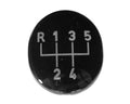5 Speed Pattern Shift Knob Emblem for BMW E30 E34 E36 (1982–1994)