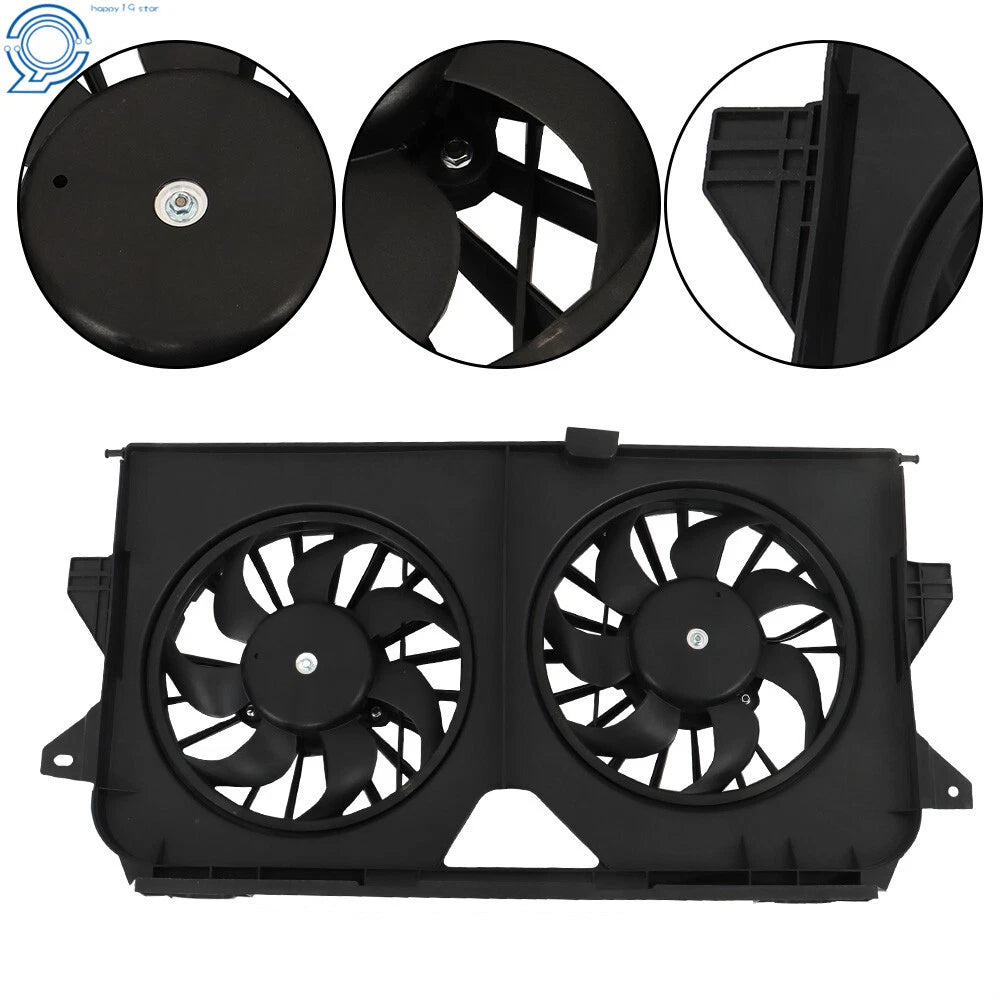Dual Radiator Cooling Fan for Dodge Caravan/Grand Caravan (2005–2007)