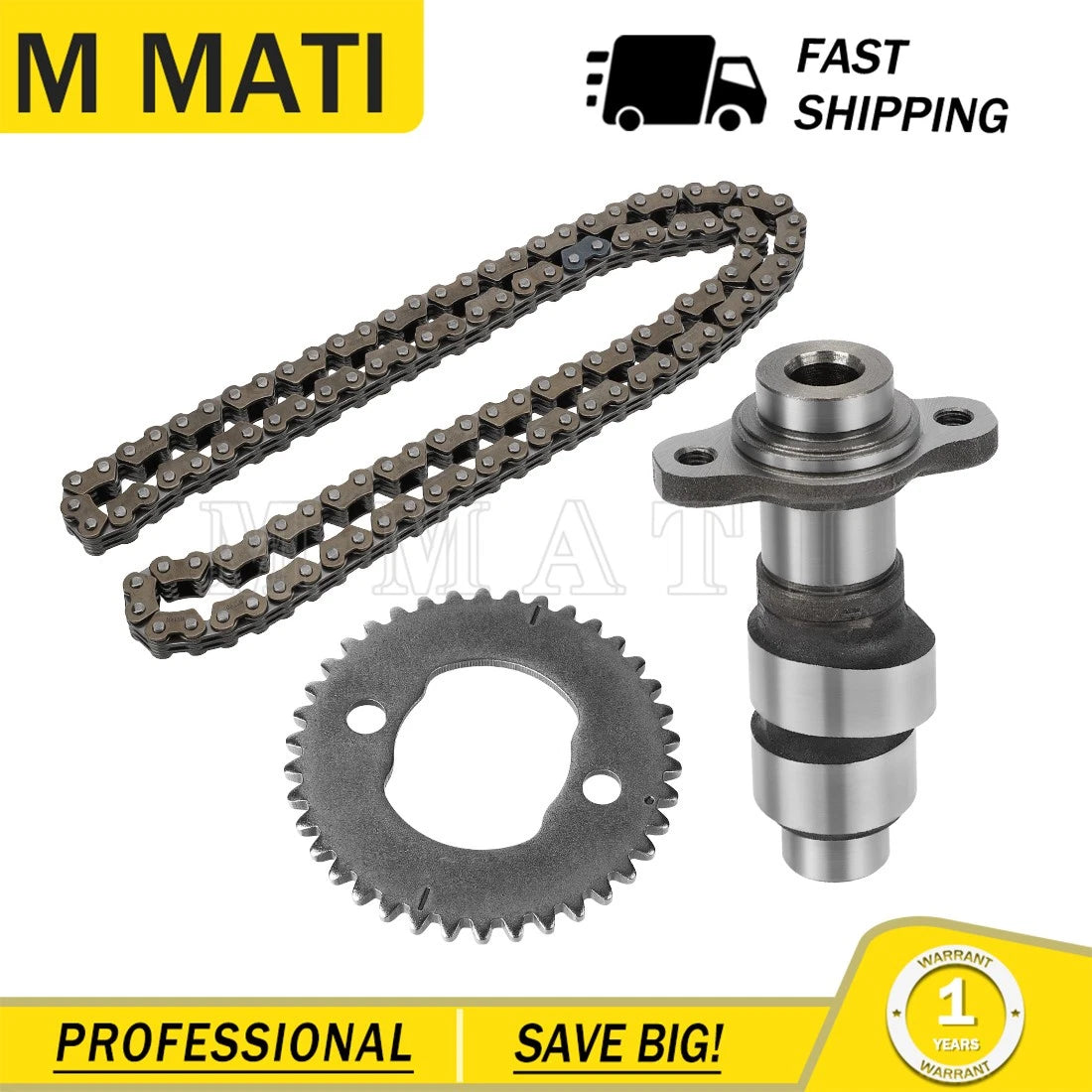 Camshaft & Timing Chain Sprocket for Honda Fourtrax 300 (1988–2000)
