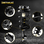 2X Front Complete Strut Shock for Hyundai Santa Fe (2001–2006)