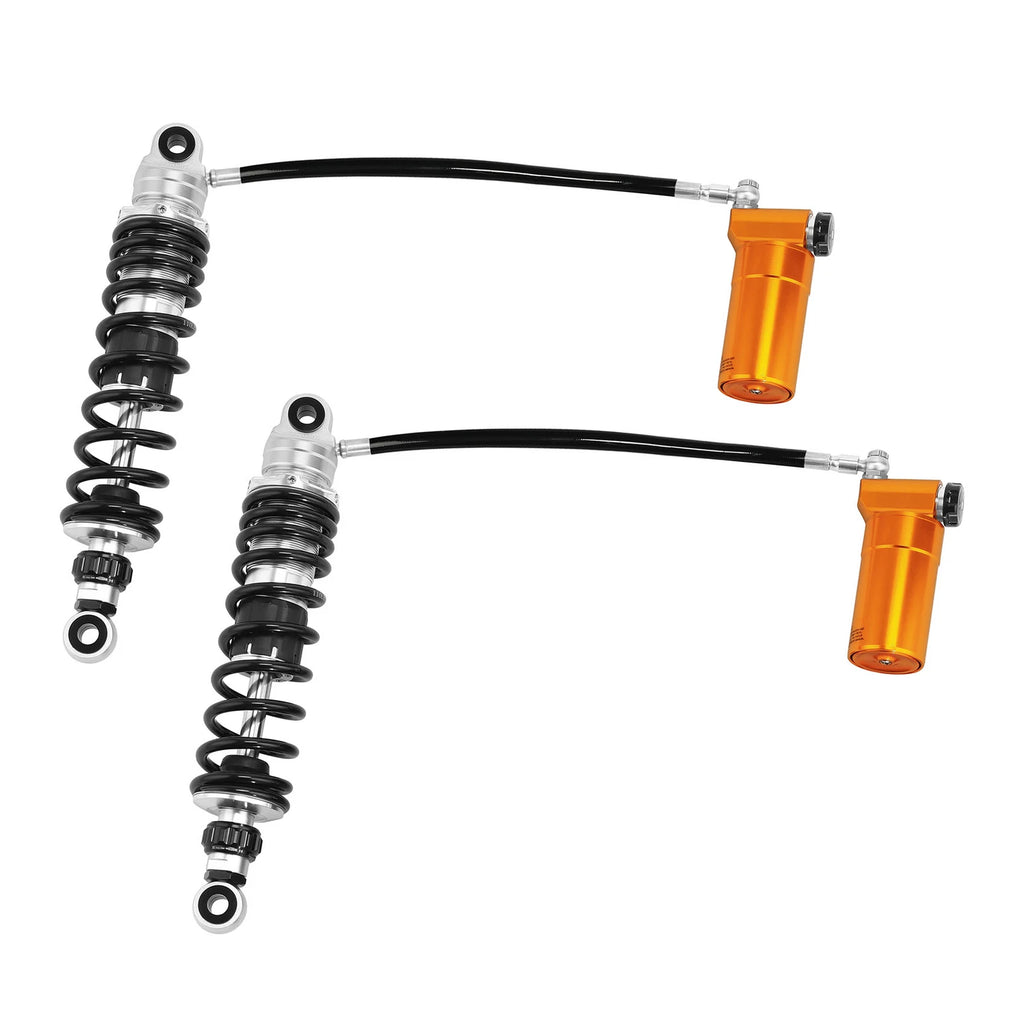 Remote Reservoir Rear Suspension Shocks for Harley Street Road Glide (2014–2024)