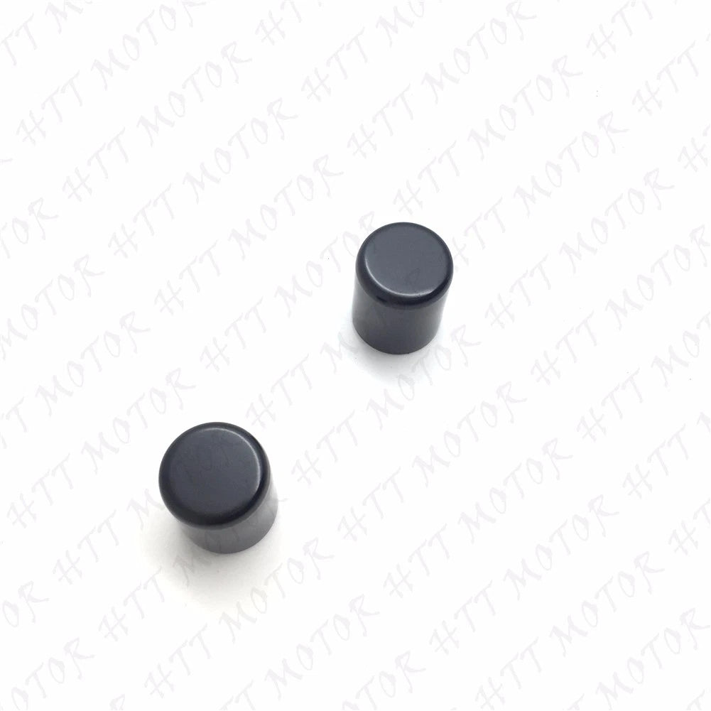 2X Black Docking Hardware Covers for Harley Touring FLHR FLHX FLHT FLTR CVO (2014–2023)