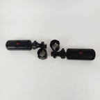 Foot Peg Mount for Harley (1.25" Black Engine Guard Crash Highway Bar)