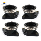 4X Carburetor Intake Manifold Boot for Suzuki GS550L GS650E GS650G (1979–1983) 13110-47010