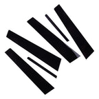 Black Door Pillar Post Cover Set for Kia Cerato K3 Forte (2014-2018)