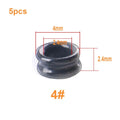 Fishing Rod Guides Ring Set of 5 for Rod Repair (3/4/5/6)