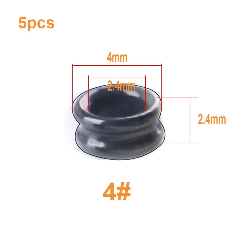 Fishing Rod Guides Ring Set of 5 for Rod Repair (3/4/5/6)