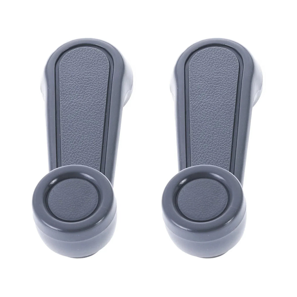 2pc L/R Window Crank Grey for Toyota Landcruiser Hilux