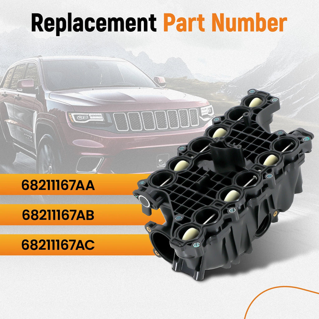 Intake Manifold for Ram 1500 (2014–2019) 3.0 w/o Control Valve