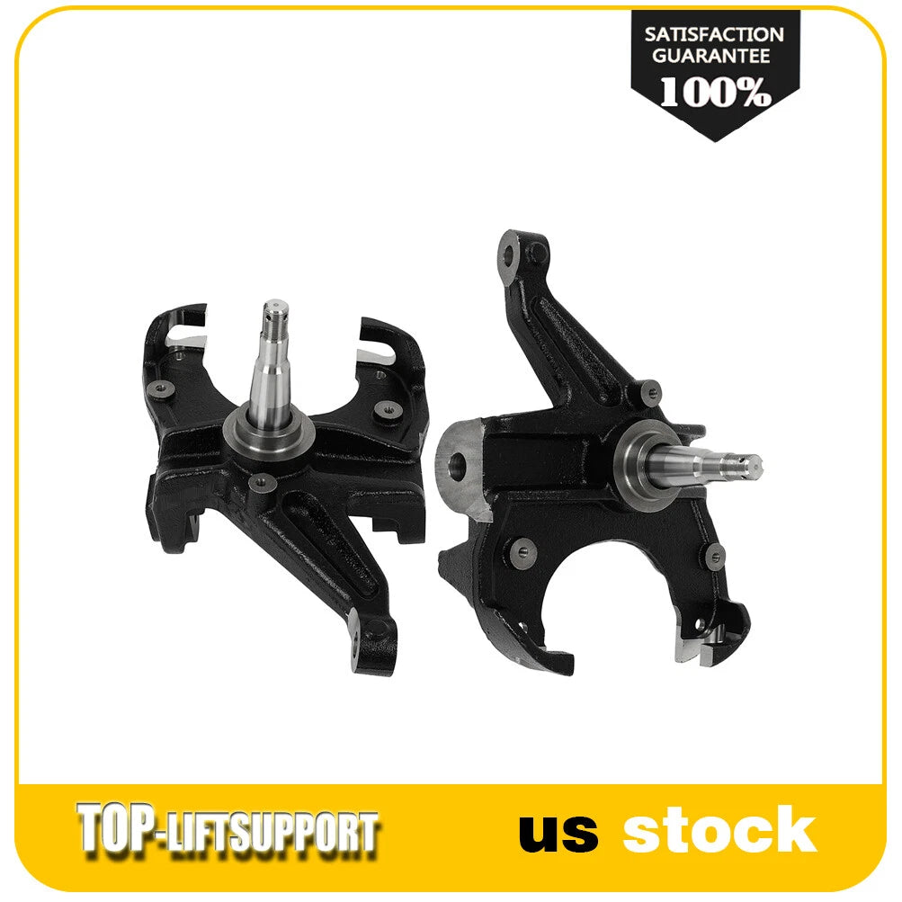 2X 2.5" Drop Lowering Spindles for Chevy C10 Pickup 2WD (1973–1987)