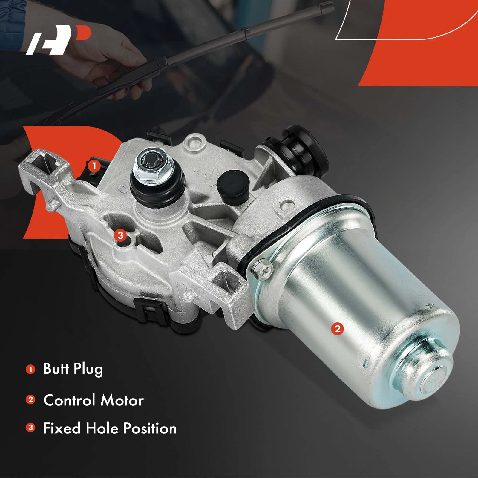Front Windshield Wiper Motor for Toyota Yaris (2012-2019) Hatchback 1.5L