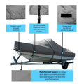 Boat Cover for Century 2400 Walkaround (Trailerable, Waterproof)