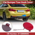 Rear Car Bumper Tow Hook Cover for BMW 428i (2014–2016) No. 51128060849 Red