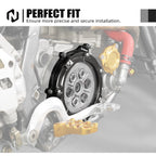 NICECNC Transparent Clutch Cover Protection for Suzuki DRZ400 E S SM (2000–2024)