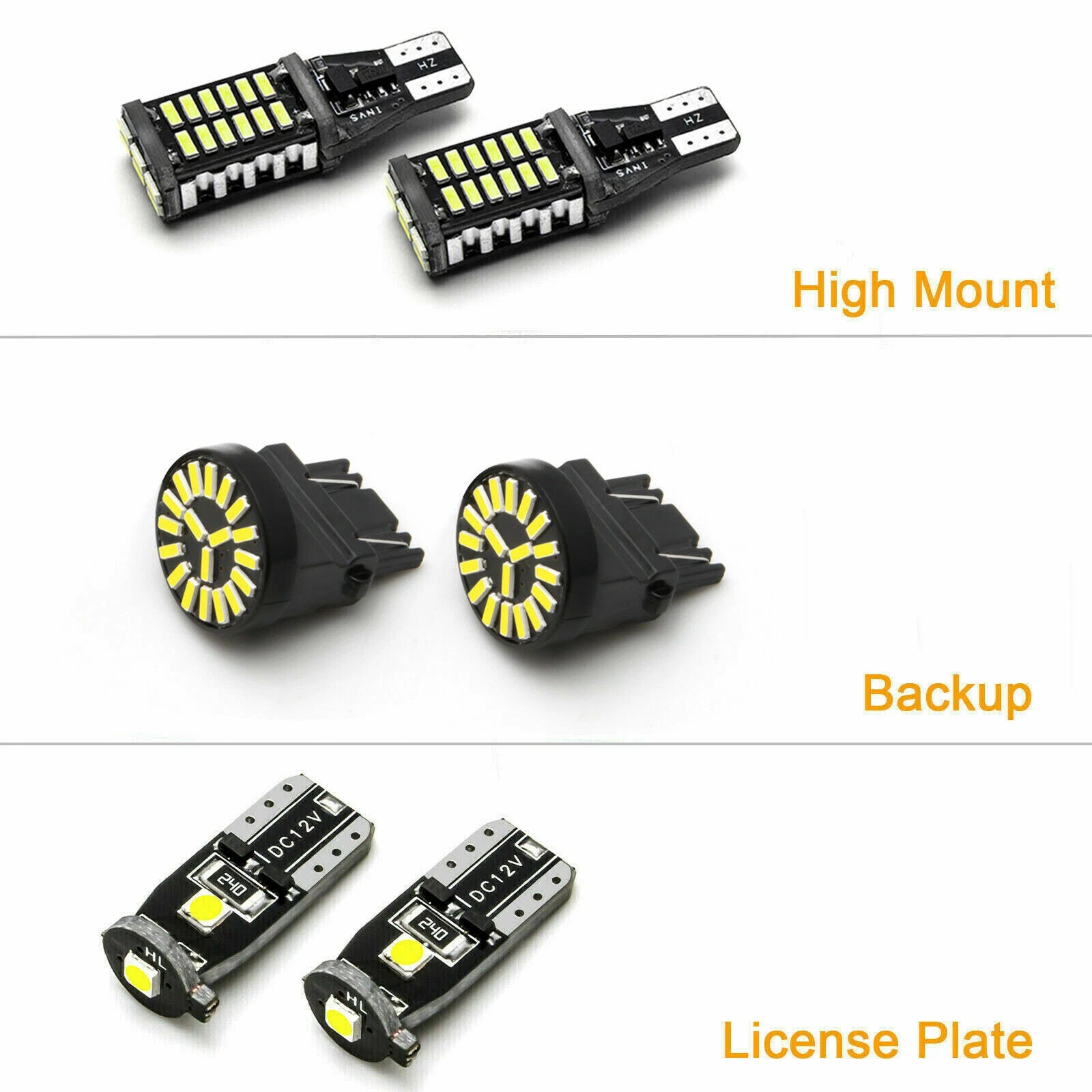 LED Reverse License Cargo Light Kit for Chevrolet Silverado (2005-2014)