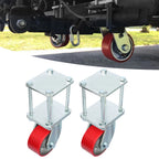 Hitch Mount Skid Wheel for RV Trailer 5th Wheel (2.5" or 3" Receivers)