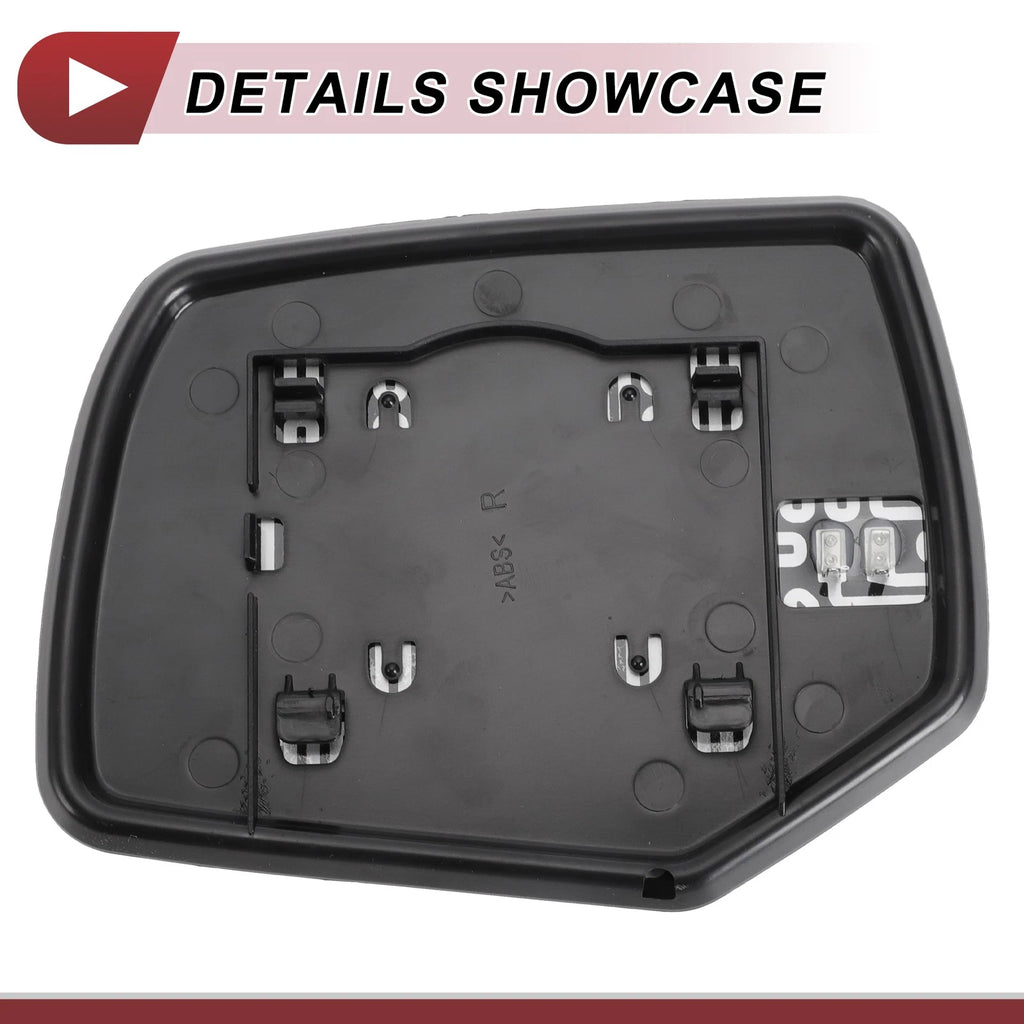 Heated Right Passenger Side Mirror Glass for Ford Escape (2008–2012)