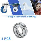 6206ZZ Deep Groove Ball Bearing for Scooter Skateboard Wheel (30x62x16mm)