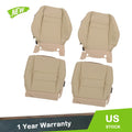 Set of 2 Leather Seat Covers for Honda CR-V (2007–2011) Tan