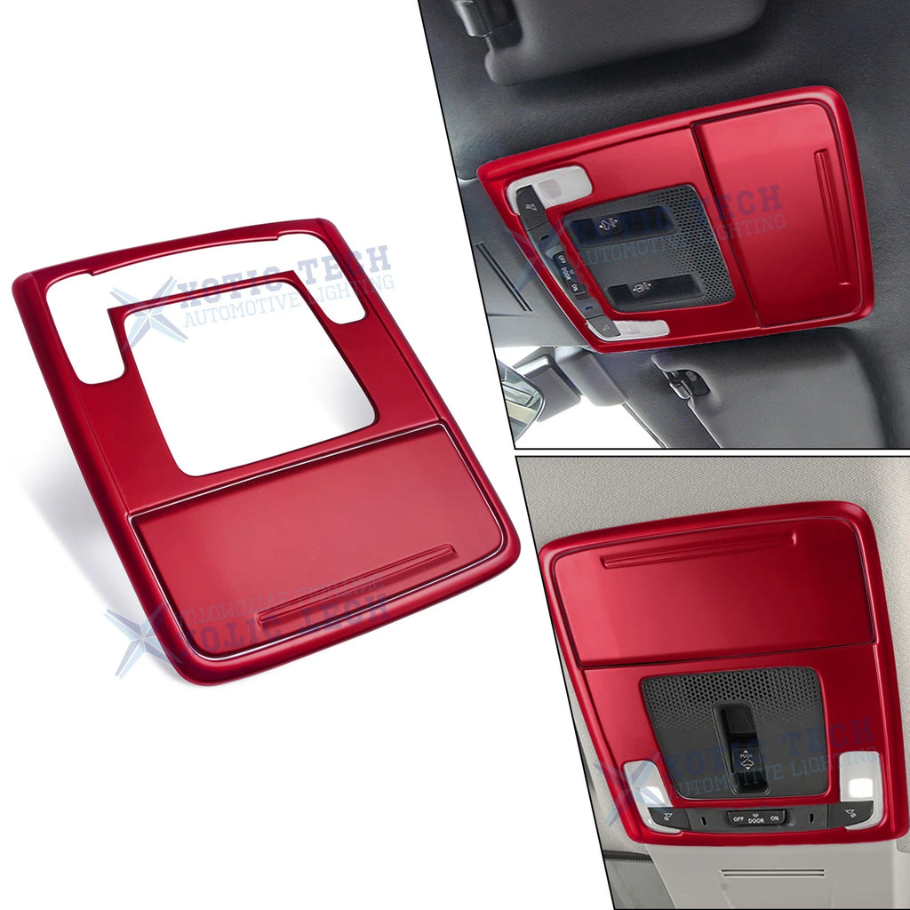 Red ABS Interior Reading Light Panel Moulding for Honda Civic (2022–2025)