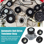 Accessory Drive Belt Tensioner Assy w/ 3 Pulley for Mercedes-Benz (NO.2722000070)