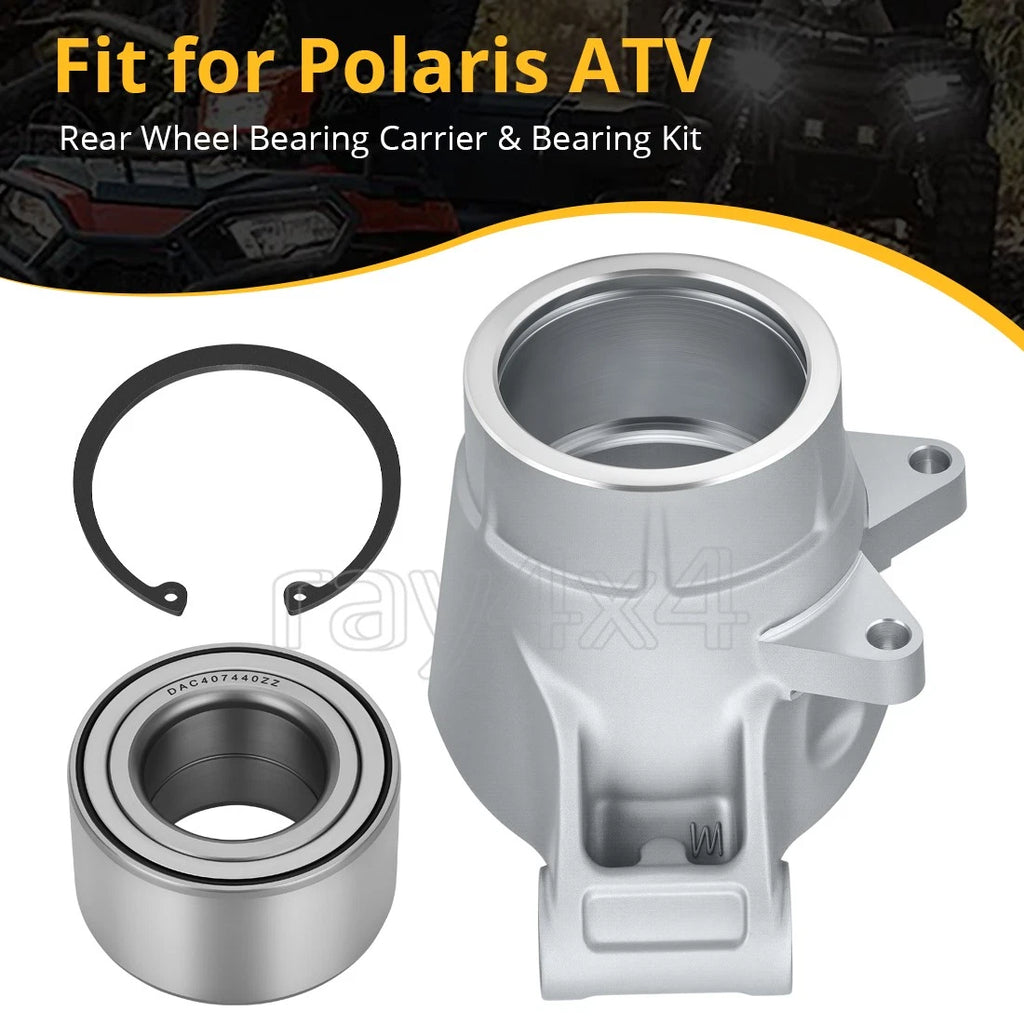 Rear Wheel Bearing Carrier Kit for Polaris Hawkeye 325 400 2x4 (2004–2008) Part # 5135563